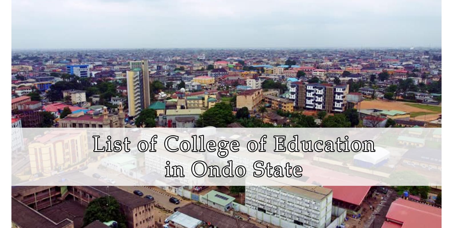 list-of-college-of-education-in-ondo-state